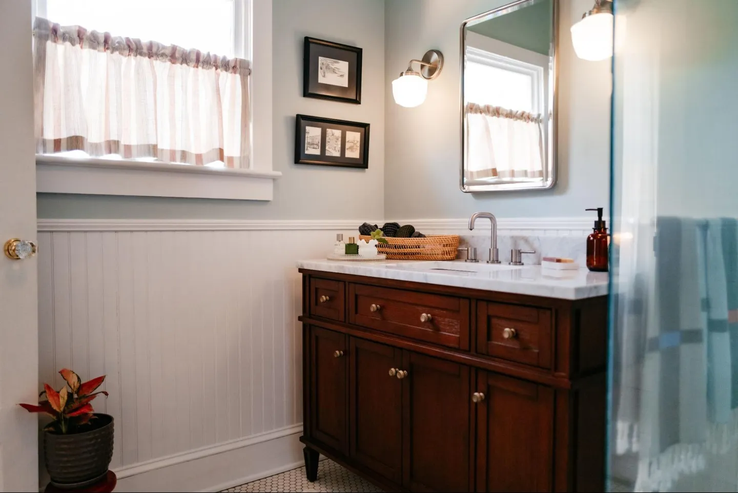 View of the Bathroom with Window