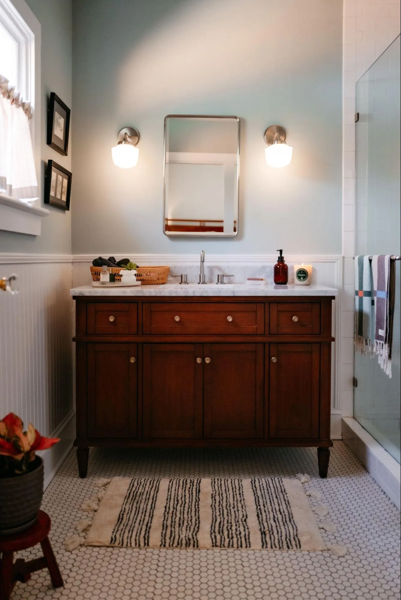 Bathroom with Vanity Storage