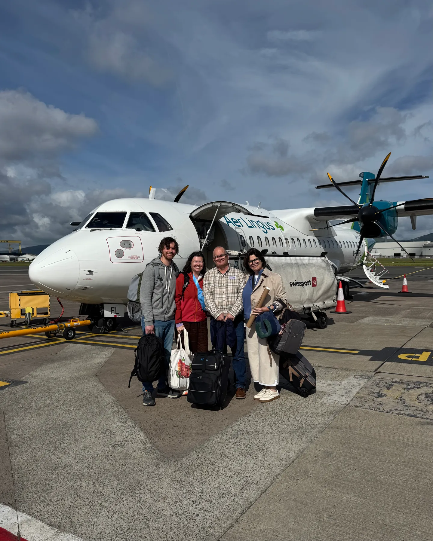 Flight to Ireland