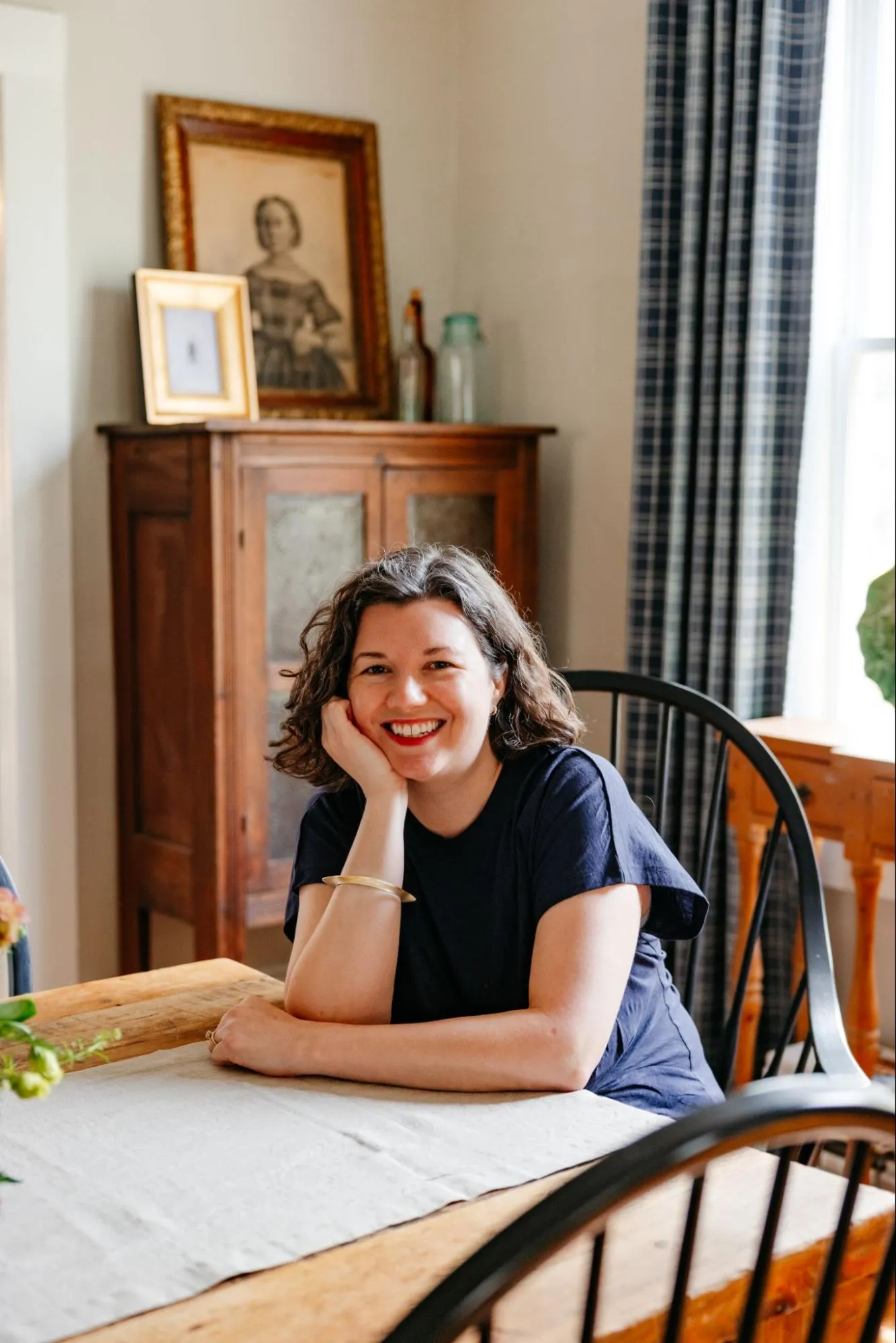 Melanie Crissey at home