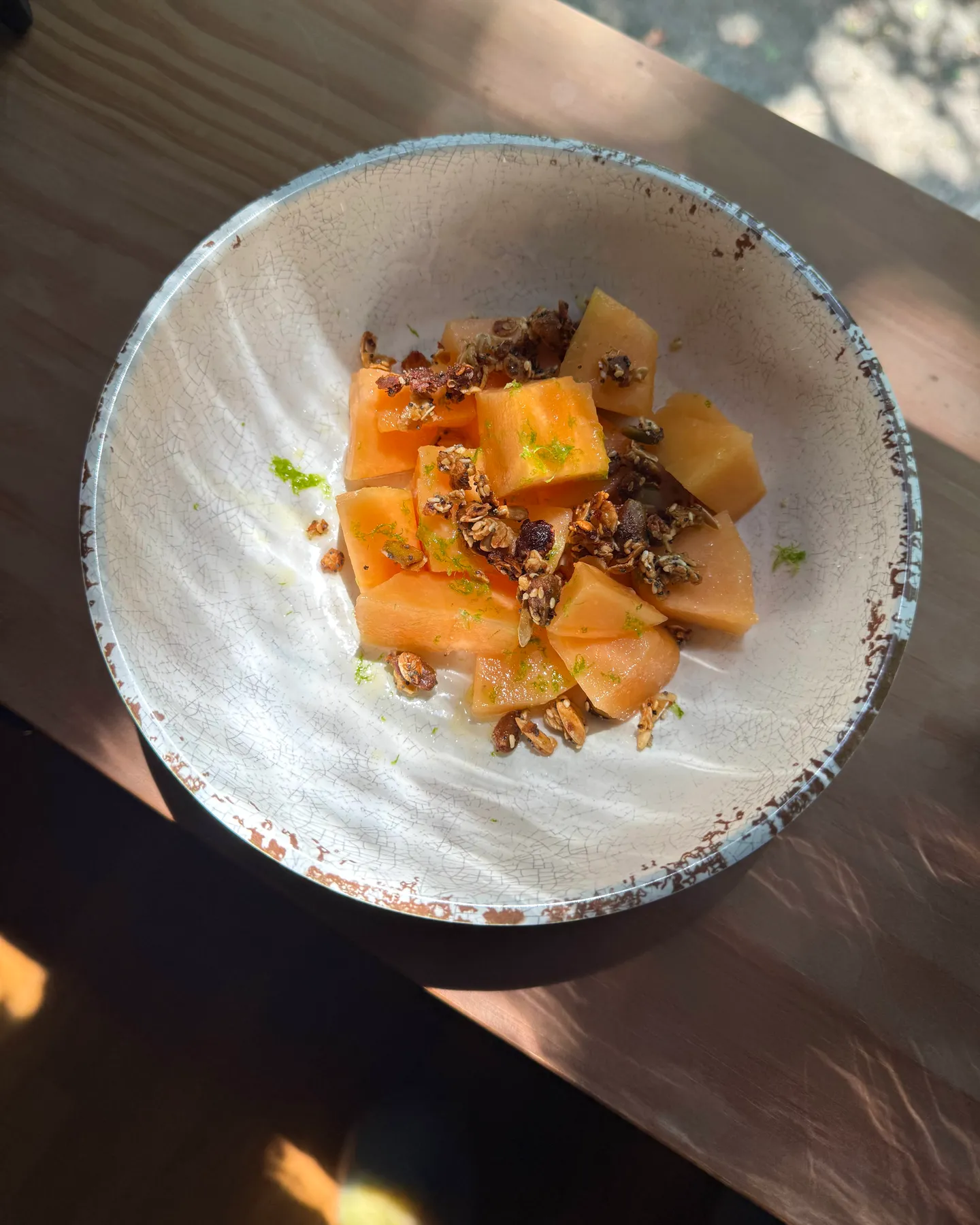 Melon Salad in Favorite Bowl