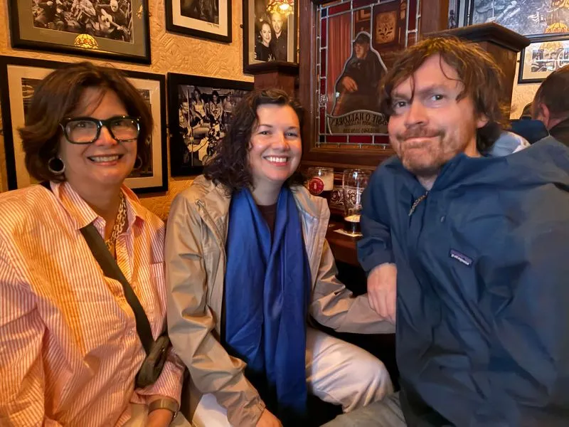 Mom, Mel, and Alan